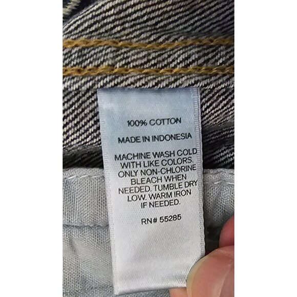 Express Jeans Light Wash Denim Jacket S - Picture 8 of 9